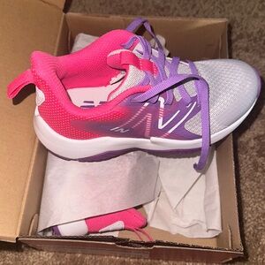 Girls brand new, new balance sneakers size 11 pink purple and grey